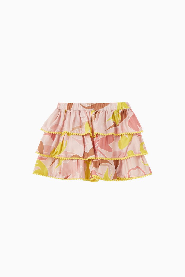 

Sammy Skirt in Viscose Blend, Pink