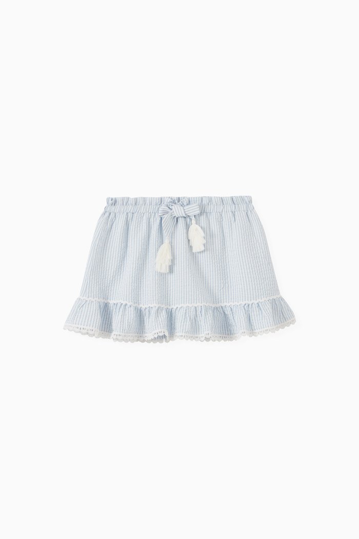

Ellie Skirt in Cotton, Blue