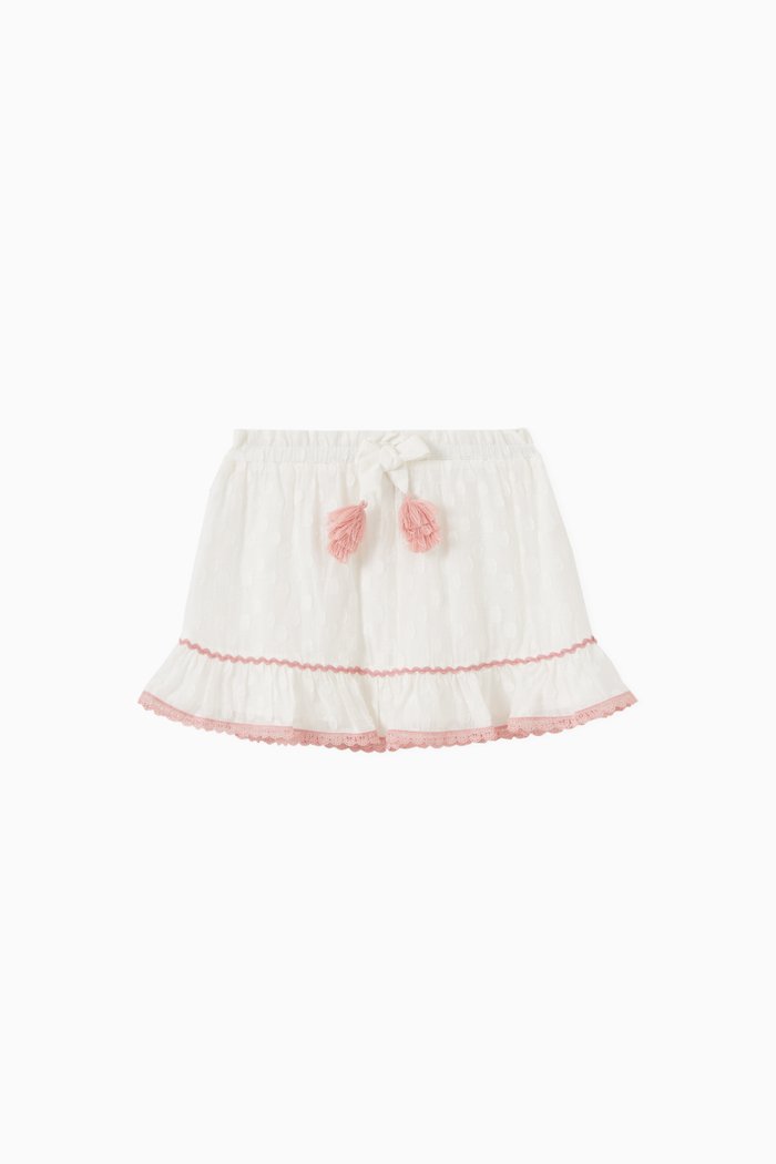 

Ellie Skirt in Cotton, White