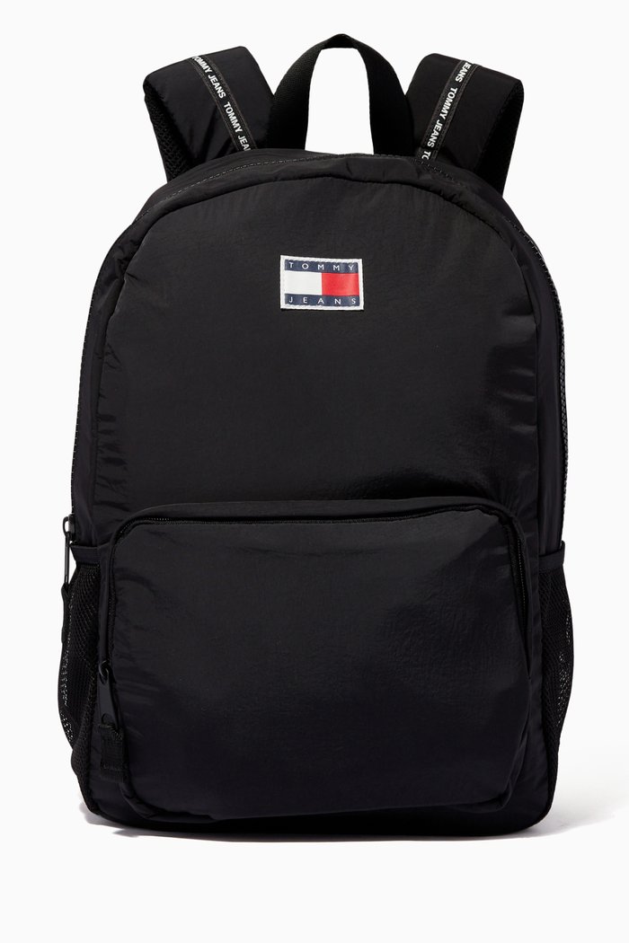 

Travel Backpack in Nylon, Black