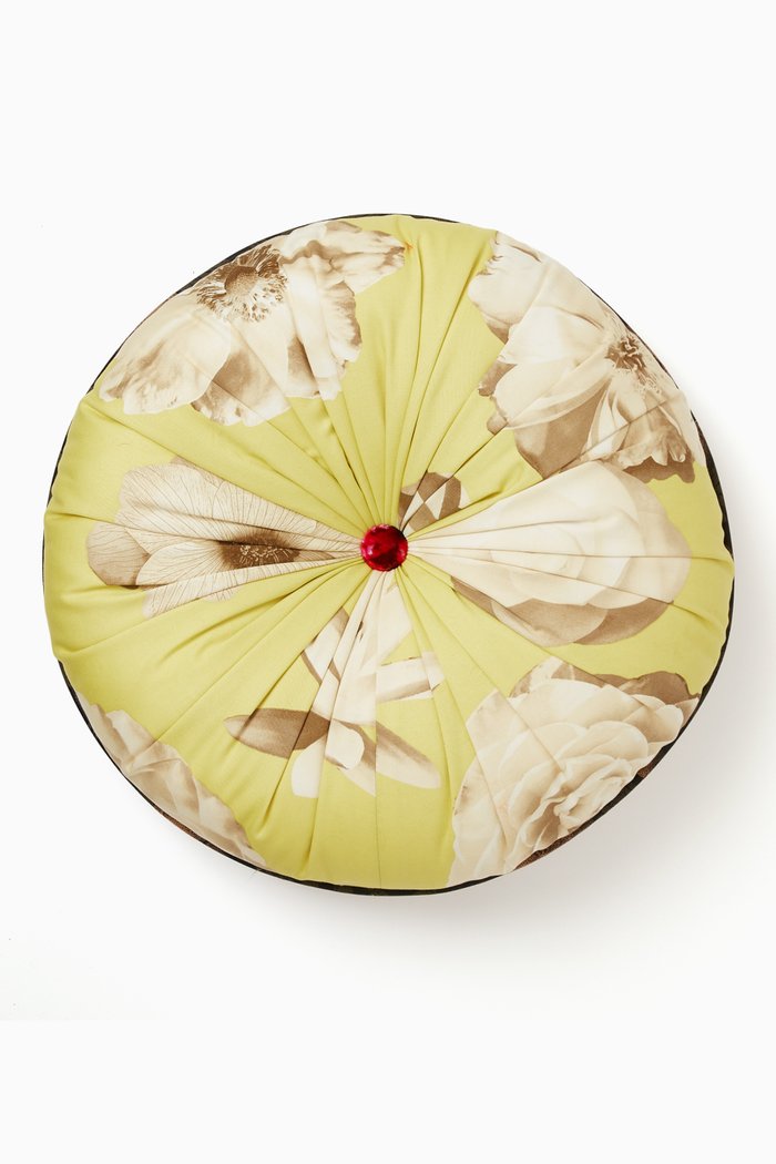 

Round Tufted Two-Sided Cushion, Multicolour