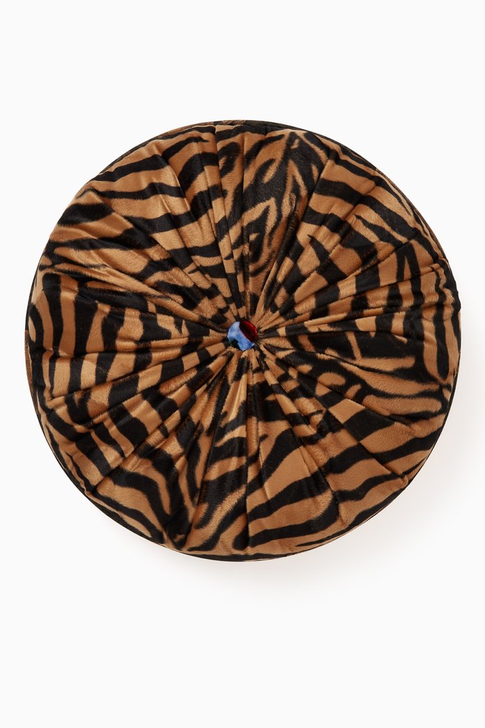 

Round Tufted Two-Sided Cushion, Multicolour