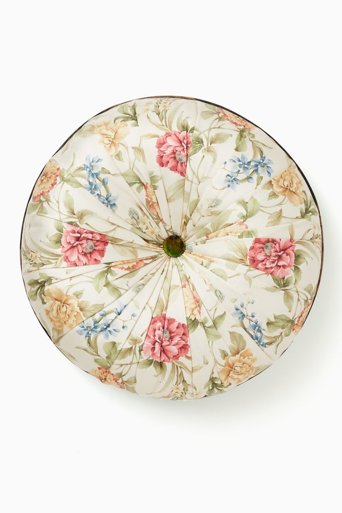 

Round Tufted Two-Sided Cushion, Multicolour
