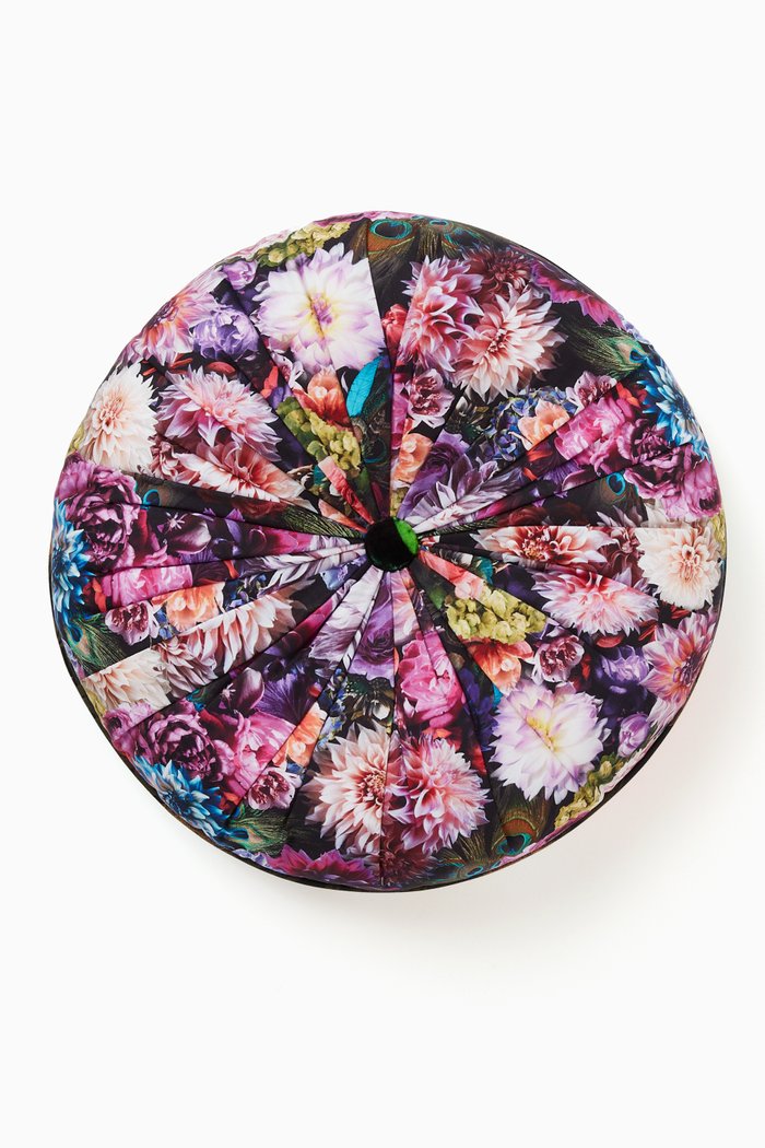 

Round Tufted Two-Sided Cushion, Multicolour
