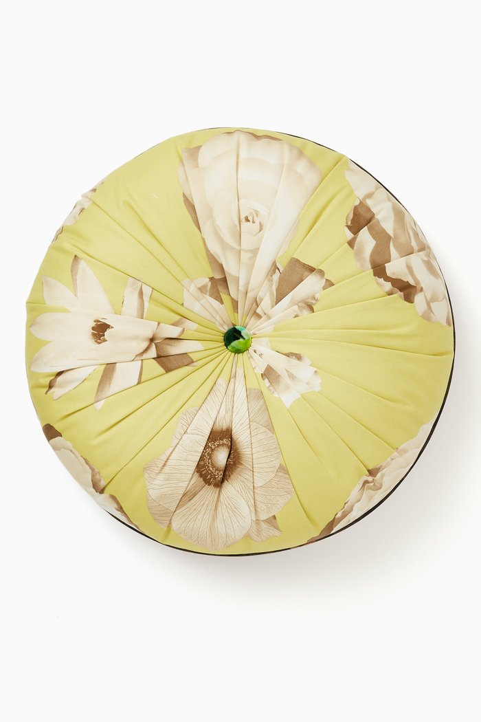 

Round Tufted Two-Sided Cushion, Multicolour