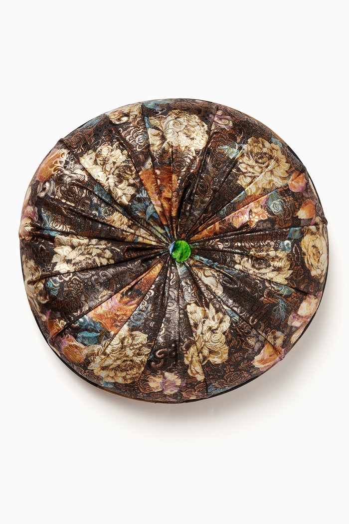 

Round Tufted Two-Sided Cushion, Multicolour