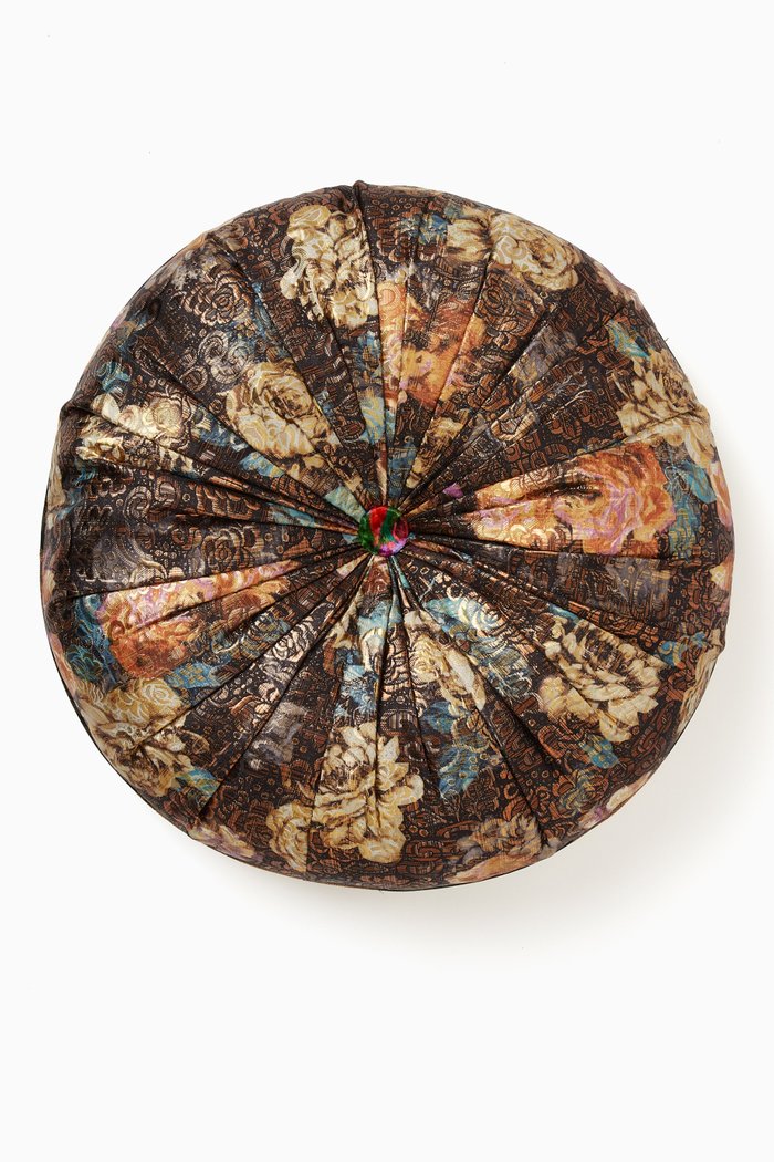 

Round Tufted Two-Sided Cushion, Multicolour