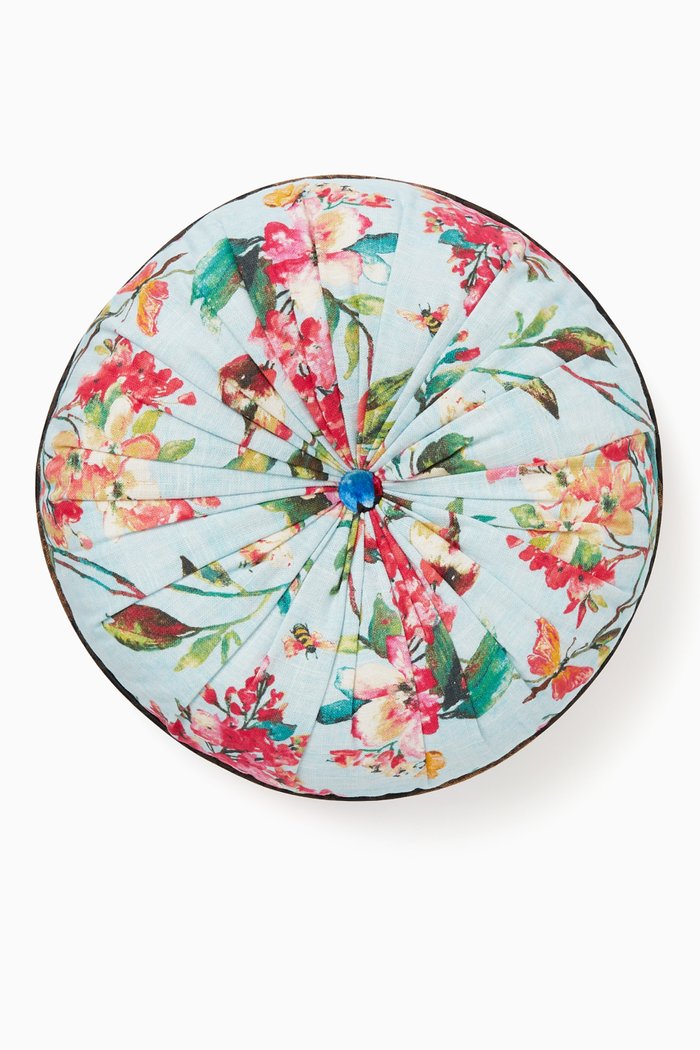 

Round Tufted Two-Sided Cushion, Multicolour