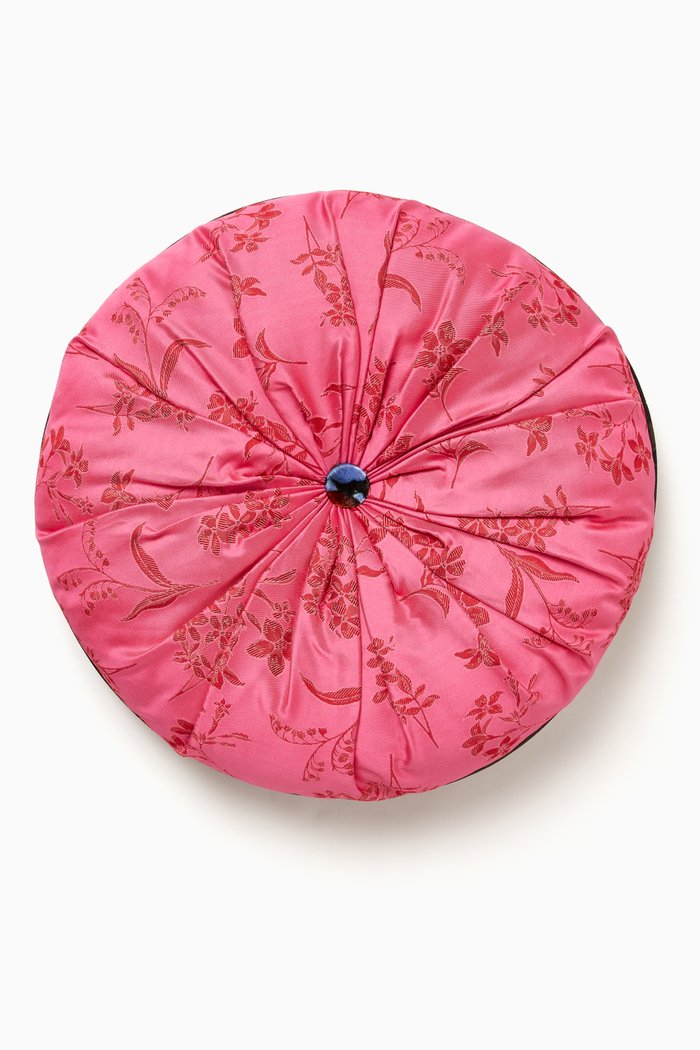 

Round Tufted Two-Sided Cushion, Multicolour