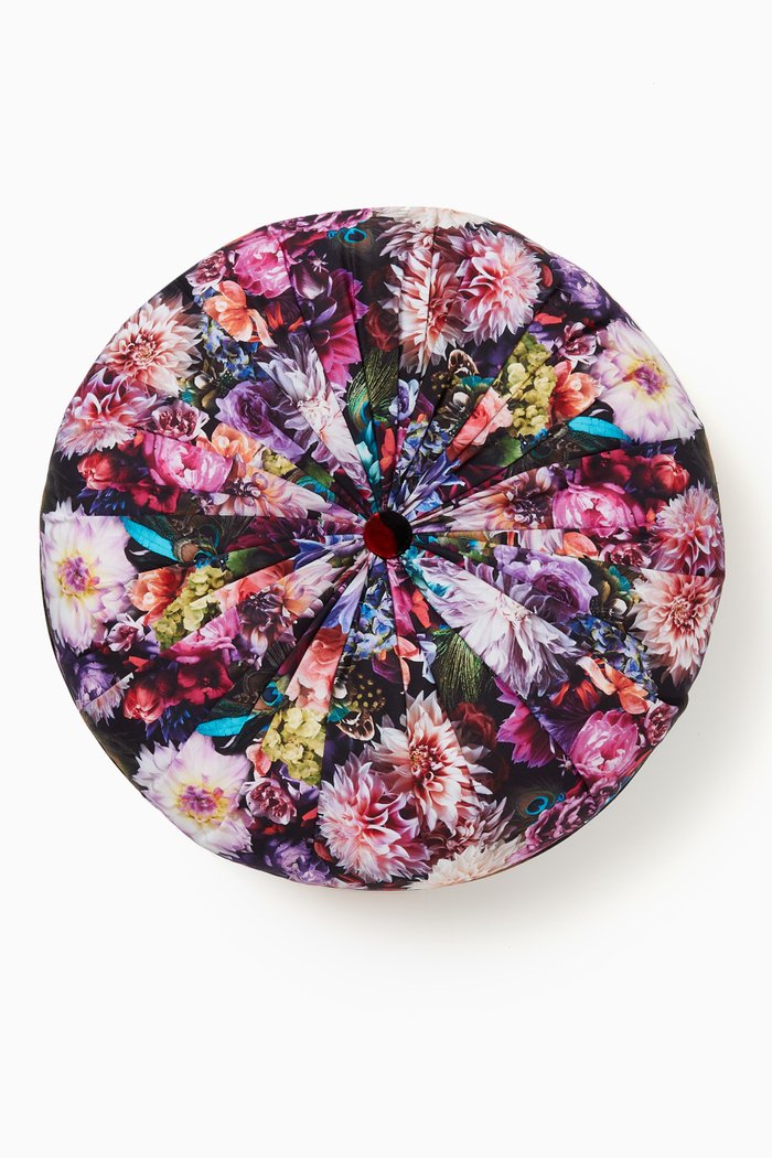 

Round Tufted Two-Sided Cushion, Multicolour