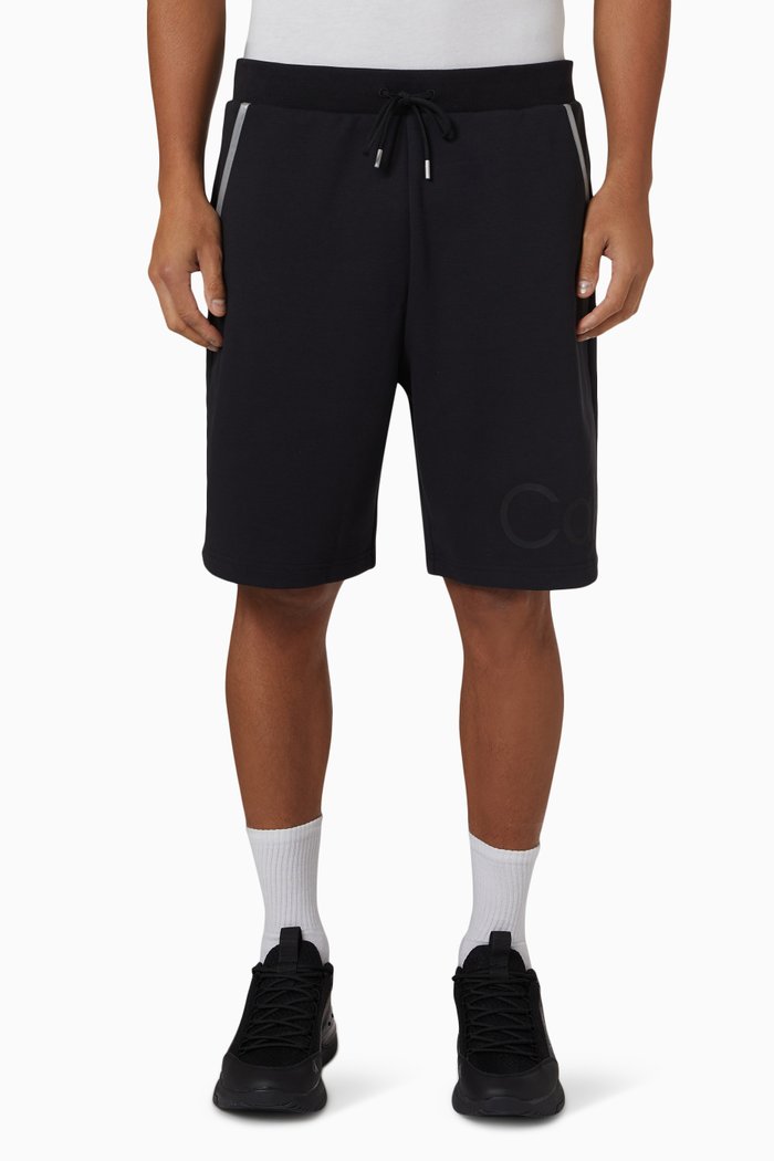 

Shorts in Knit Cotton, Black