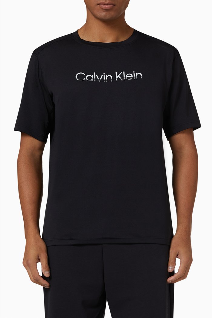 

Logo T-shirt in Nylon, Black