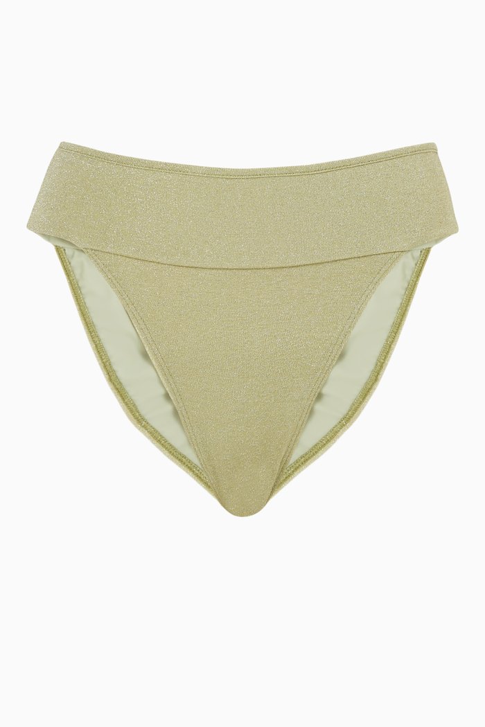 

Tamarindo Bikini Bottoms in Lycra, Green