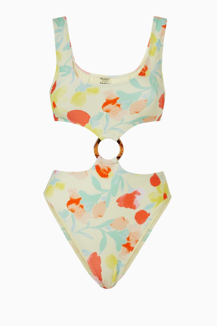 

Ky Swimsuit in Stretch Nylon, Multicolour