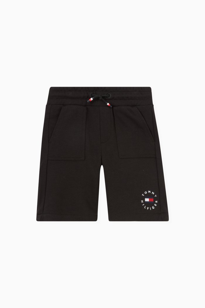 

Heritage Sweatshorts in Cotton, Black
