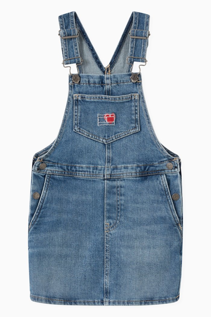 

Dungarees Dress in Denim, Blue