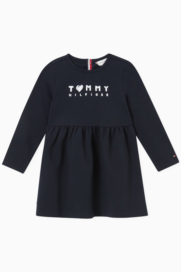 

T-shirt Dress in Jersey, Blue