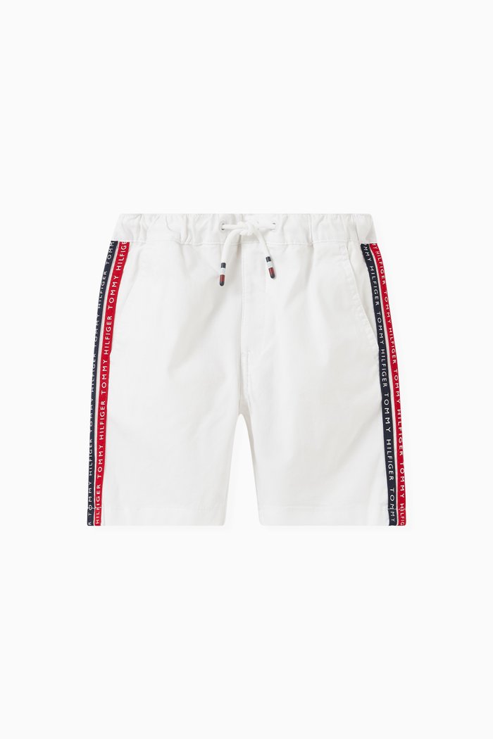 

Logo Tape Shorts, White