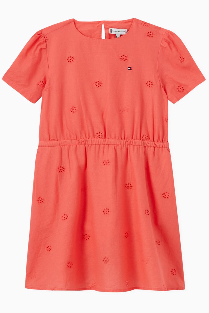 

Broderie Anglaise Dress, Pink