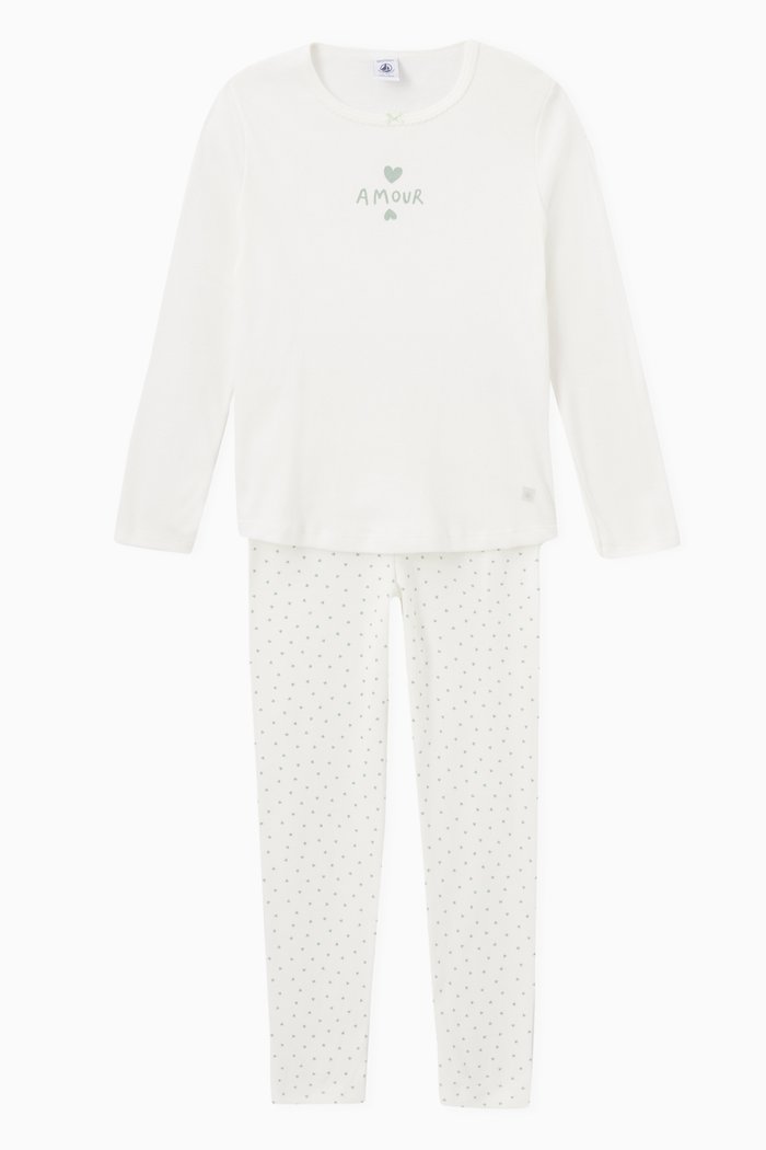 

Pyjamas in Cotton, White