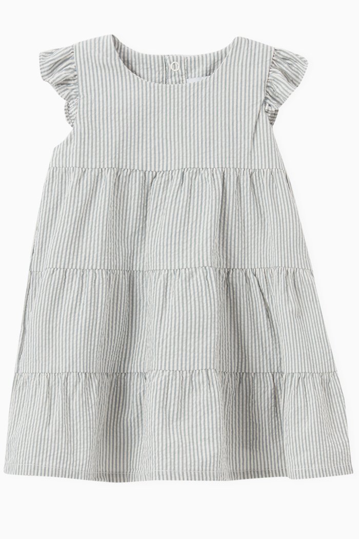 

Dress in Cotton, Blue