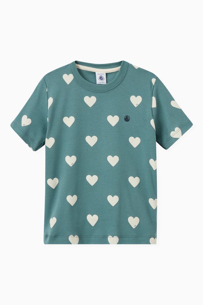 

Short Sleeve T-Shirt in Organic Cotton, Green