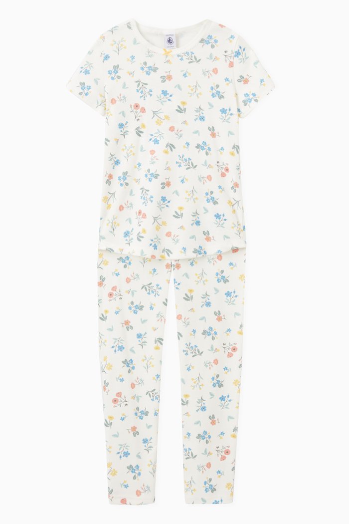 

Floral T-Shirt & Pyjama Set, Multicolour