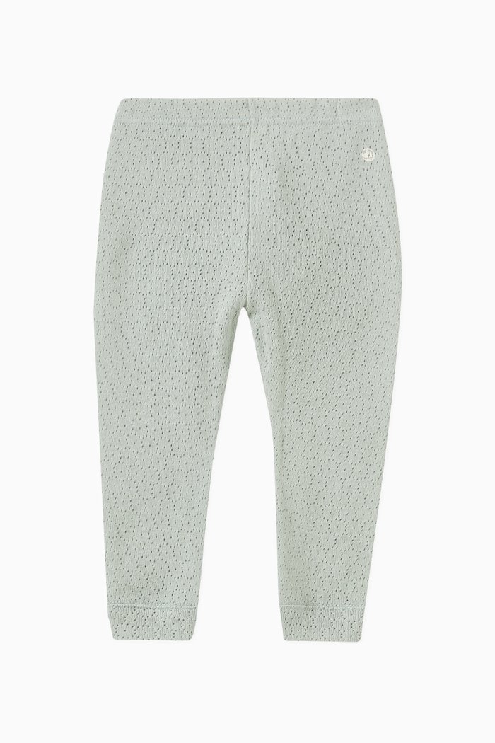 

Openwork Leggings, Green
