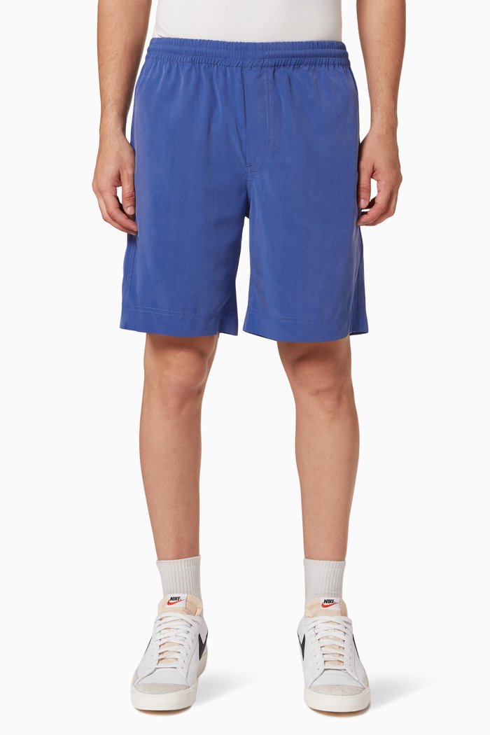

Shorts in Rayon Blend, Blue