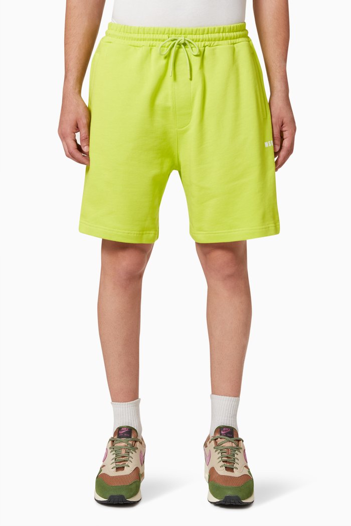 

Sweatshorts in Fleece, Green