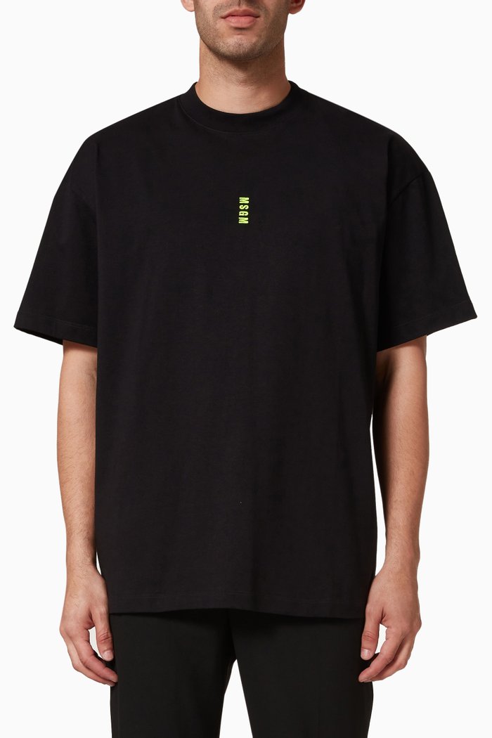 

Logo T-shirt in Cotton, Black
