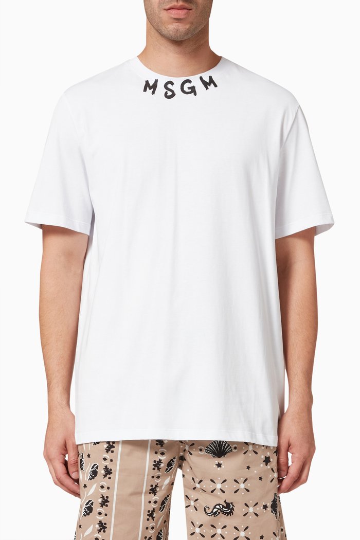 

Logo T-shirt in Cotton, White