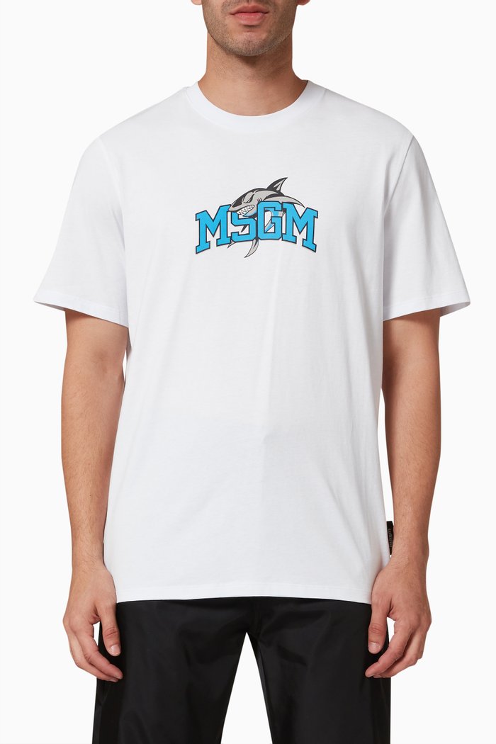 

Logo T-shirt in Cotton, White