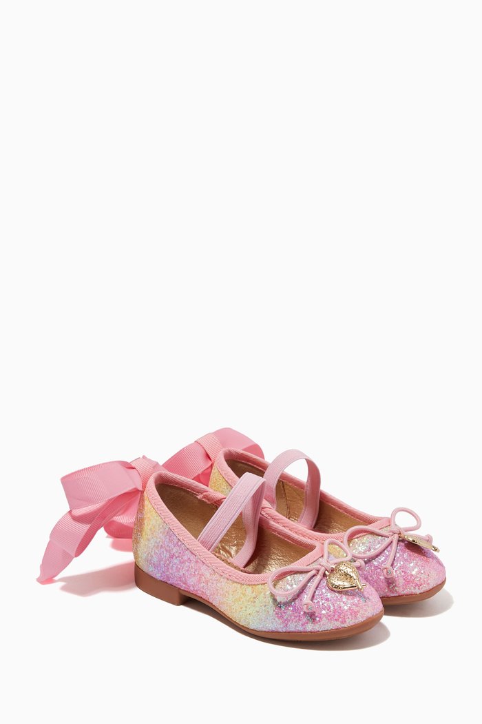 

Sugar Glitter Toddler Pumps, Pink