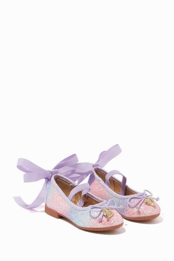 

Sugar Glitter Toddler Pumps, Purple