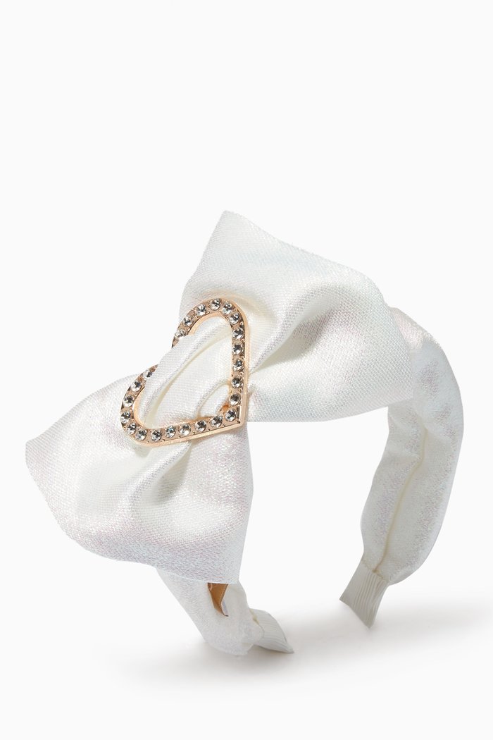 

Lana Sparkle Headband, White