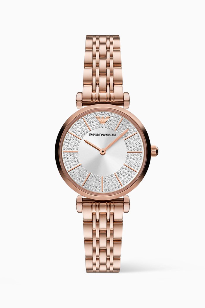 

Gianni Automatic Watch, 32mm, Rose gold