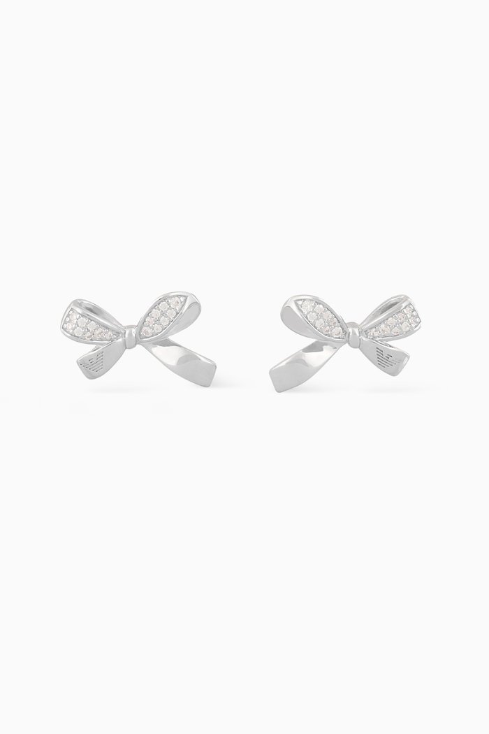 Stud Earrings in Sterling Silver
