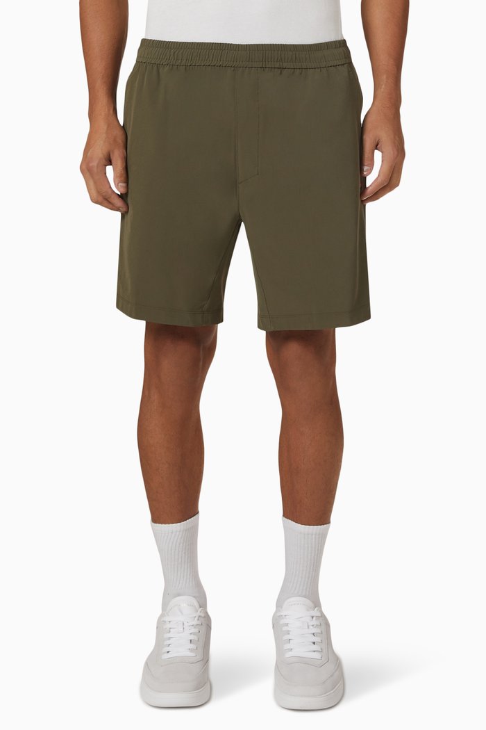 

Sport Performance Tape Training Shorts in Recycled Nylon, Green