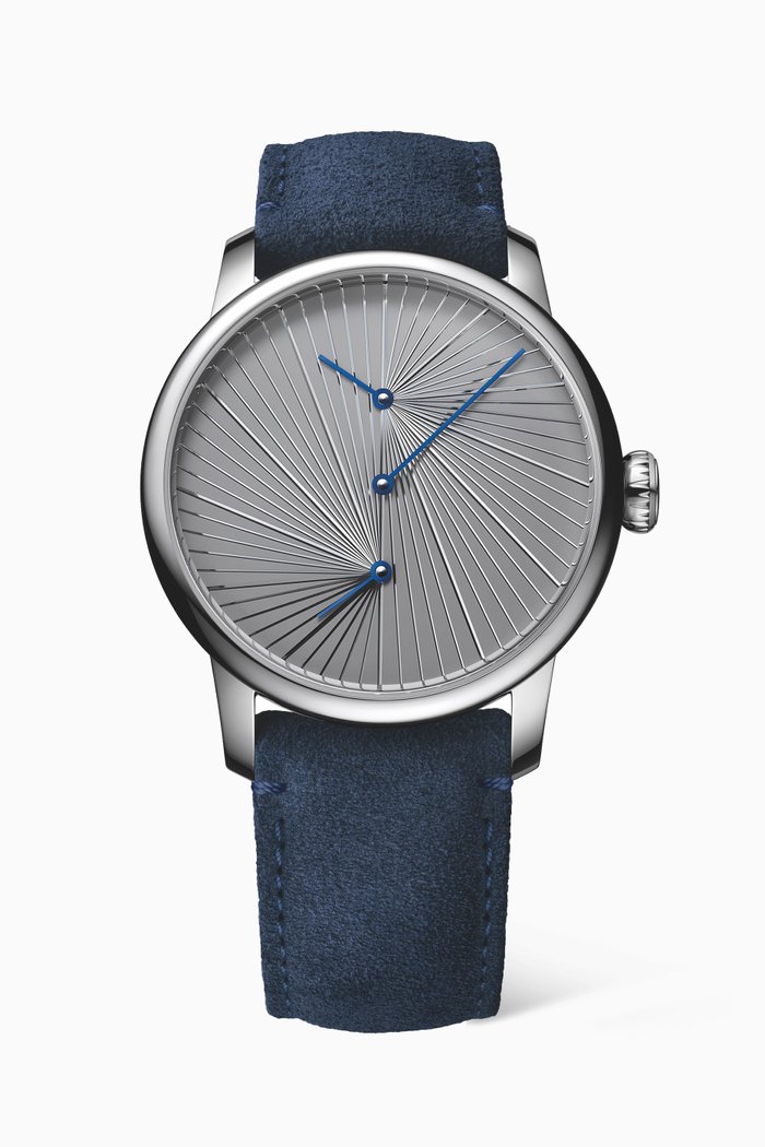 

x Atelier Oï Le Régulateur Louis Erard Watch, Grey