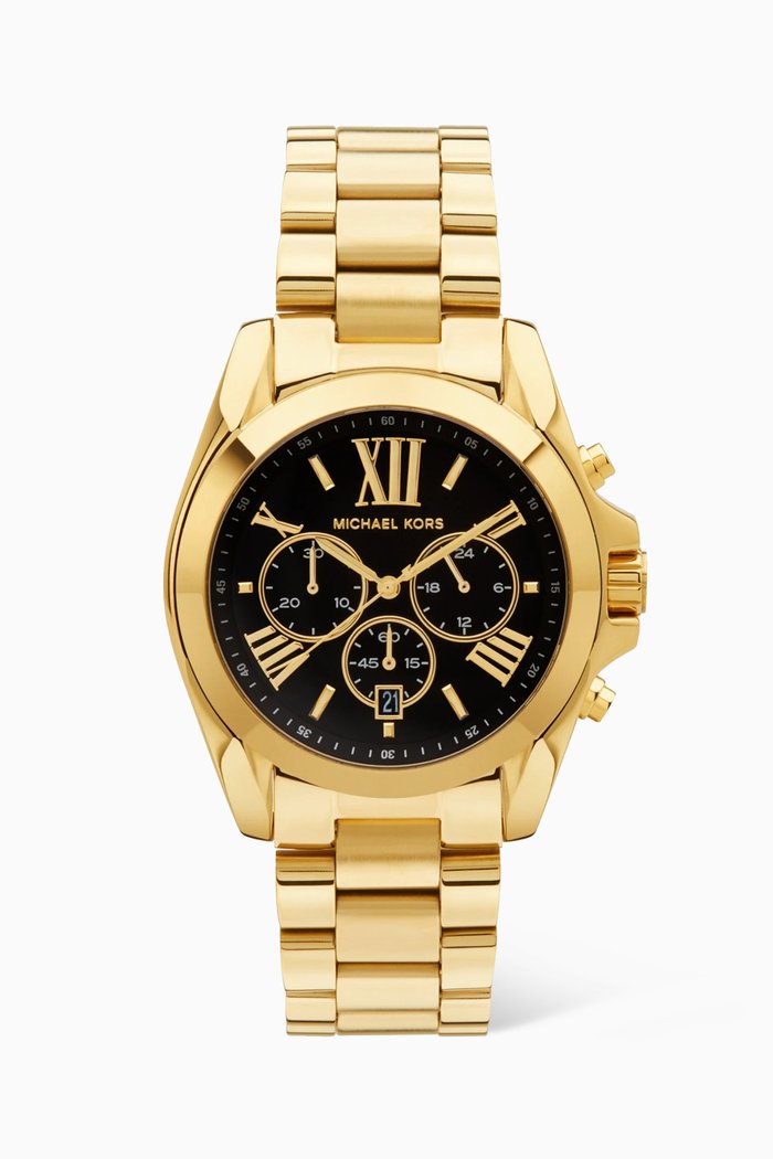 

Bradshaw Oversized Quartz Chronograph Watch, 44mm, Gold