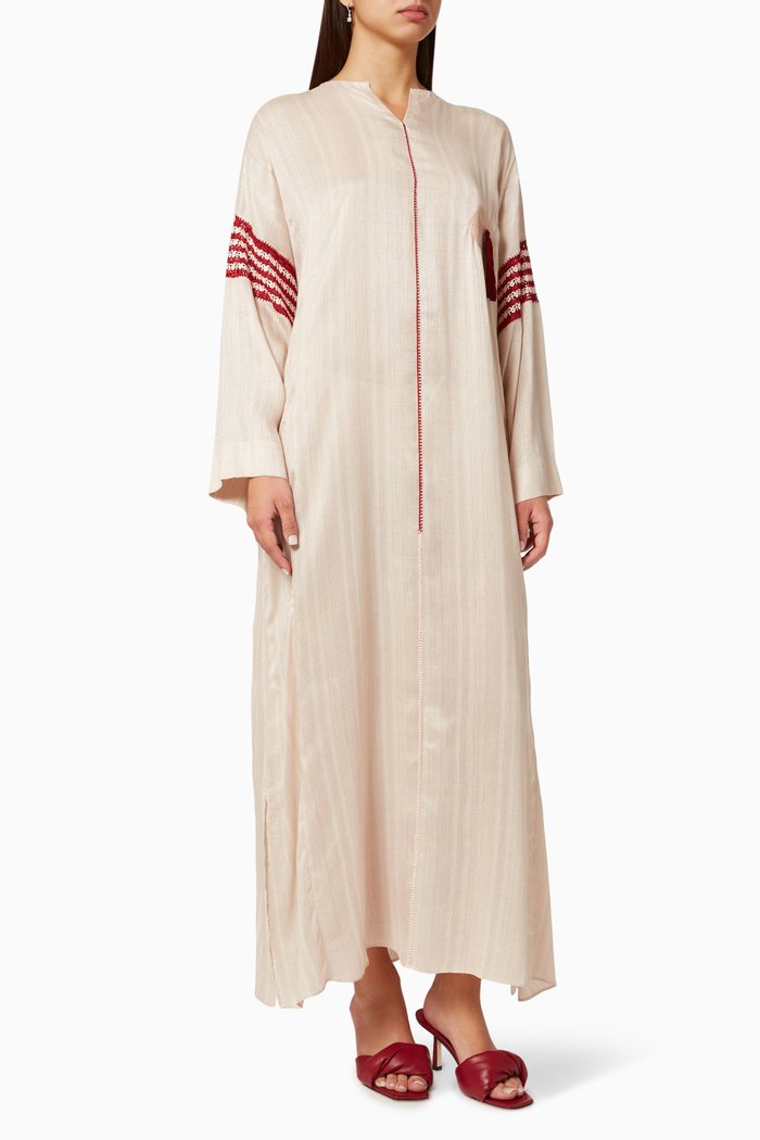 

Ximena Embroidered Dress, Pink