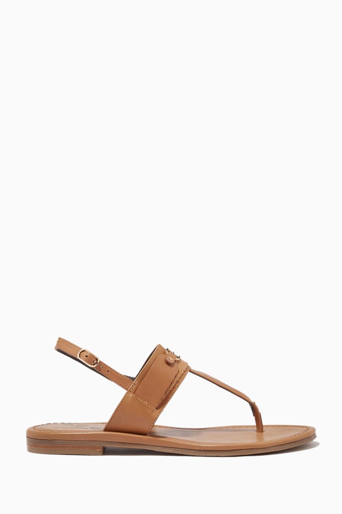 

Jazmiah Sandals in Leather, Brown