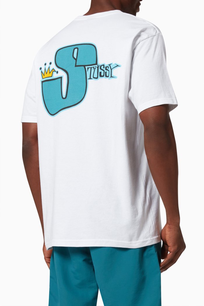 

Phat S T-shirt in Cotton Jersey, White