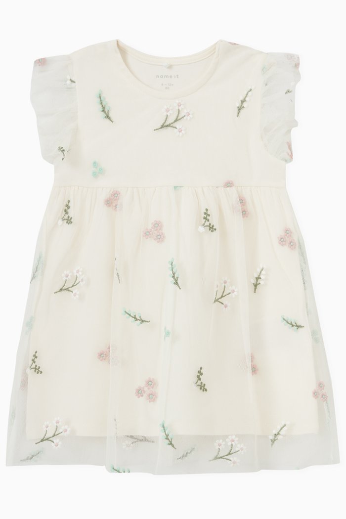 

Faya Tulle Dress, White