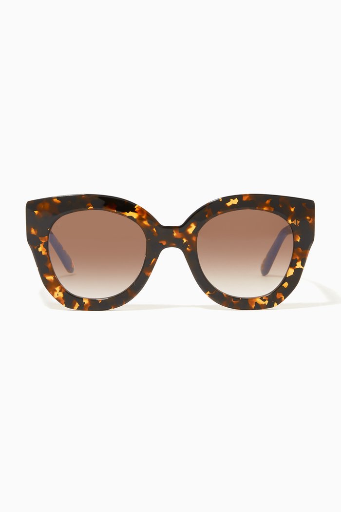 

The Swirl Sunglasses in Acetate, Multicolour