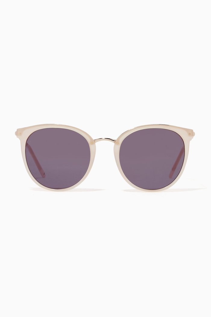 

The Peach L Sunglasses in Acetate, Multicolour