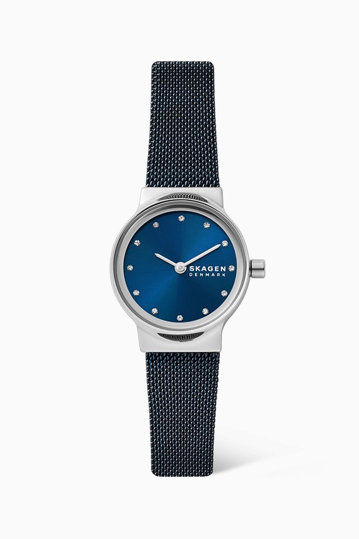 

Freja Lille 26mm Watch in Stainless Steel Mesh, Silver
