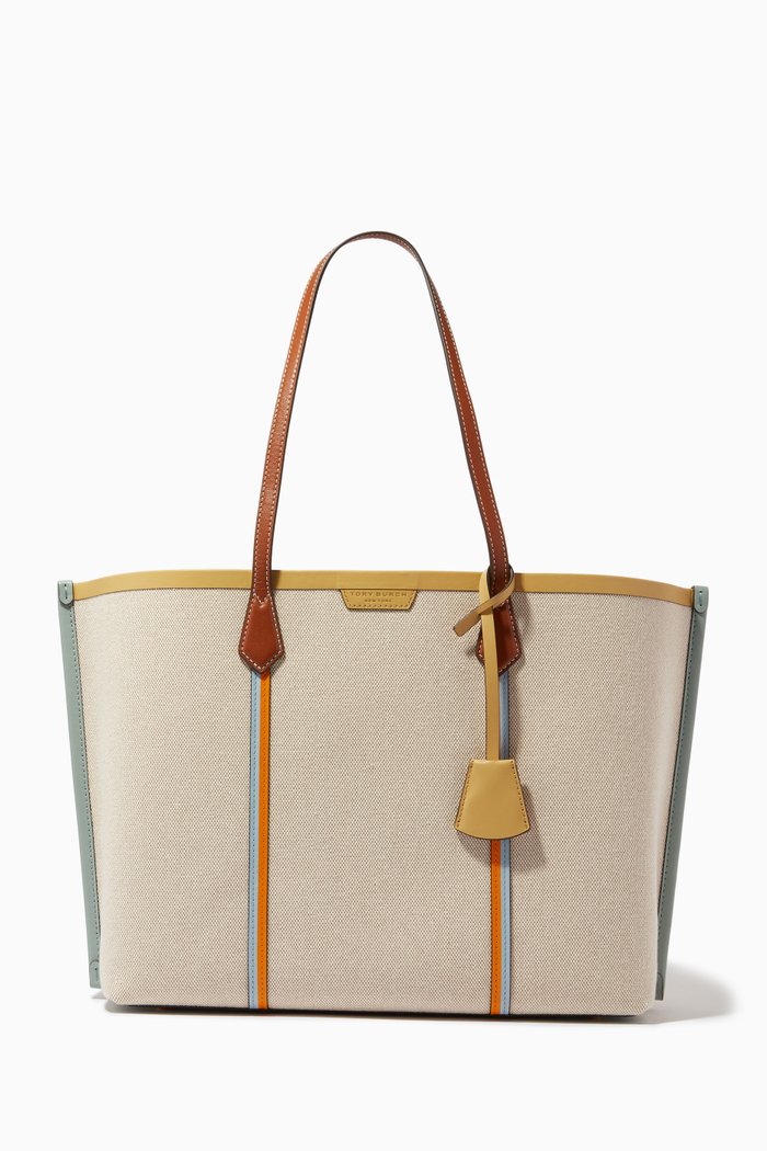 

Perry Tote Bag in Canvas, Neutral
