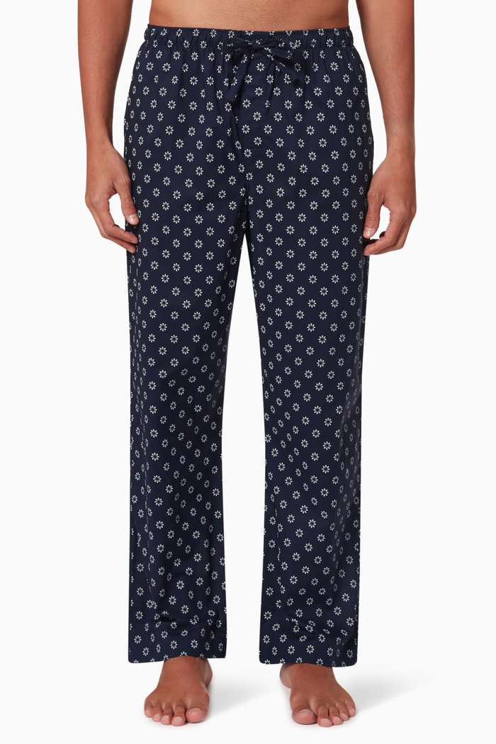 

Nelson 86 Lounge Pants in Cotton, Blue